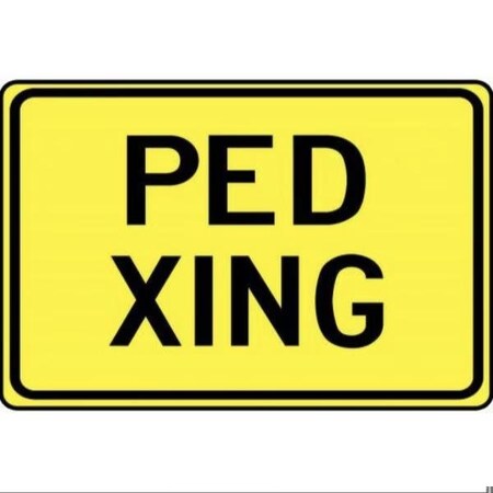 Accuform ADVISORY SIGNS 12 in  X 18 in  HIGH INTENSITY FRW476HP